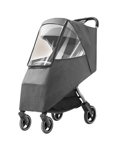 Cubierta de Lluvia para Cochecito Yosoo Universal Impermeable Gris