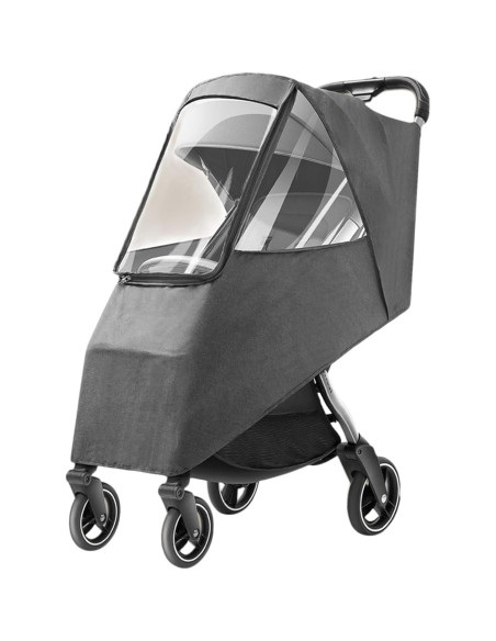 Cubierta de Lluvia para Cochecito Yosoo Universal Impermeable Gris Cubierta de Lluvia para Cochecito Yosoo Universal Impermeable Gris