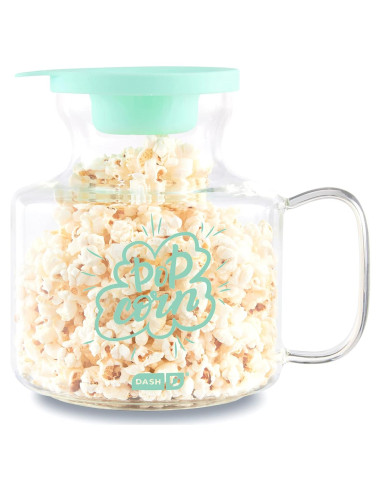 Hacedor de Palomitas de Microondas DASH 2.4L - Color Aqua