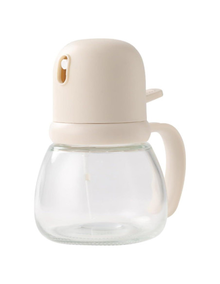 Pulverizador de Aceite de Oliva JIMMEAL 350ml Vidrio Beige Pulverizador de Aceite de Oliva JIMMEAL 350ml Vidrio Beige