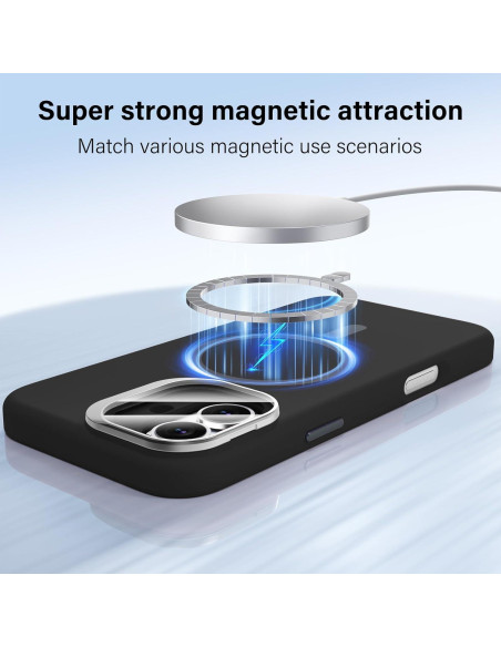 Funda para iPhone 16 STERKER con Soporte Oculto y MagSafe Funda para iPhone 16 STERKER con Soporte Oculto y MagSafe