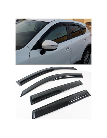 Visera de Ventana Ahumada JDM Cuztom para Toyota RAV4 2006-2012