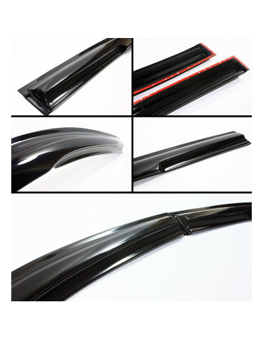 Visera de Ventana Ahumada JDM Cuztom para Toyota RAV4 2006-2012