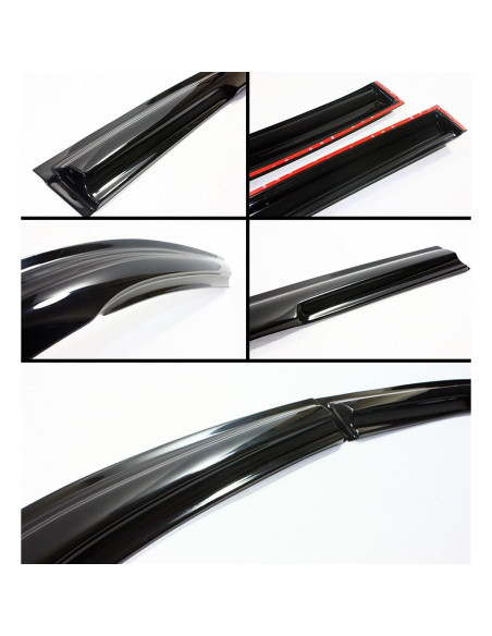 Visera de Ventana Ahumada JDM Cuztom para Toyota RAV4 2006-2012