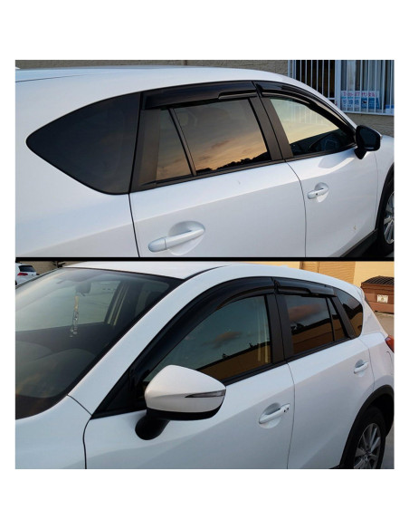 Visera de Ventana Ahumada JDM Cuztom para Toyota RAV4 2006-2012
