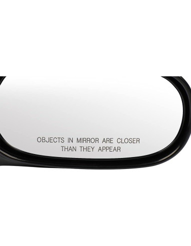 Espejo Lateral Derecho SCITOO Negro Para Toyota Corolla 1998-2002