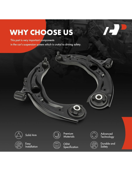 Brazos de Control Inferior A-Premium para Scion iA y Toyota Yaris Brazos de Control Inferior A-Premium para Scion iA y Toyota Yaris