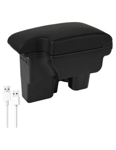 Caja de Almacenamiento para Apoyabrazos Toyota Hilux con 3 USB
