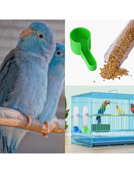 Alimentador de Agua para Aves 2 PCS Luoperyuan 120 ml Alimentador de Agua para Aves 2 PCS Luoperyuan 120 ml