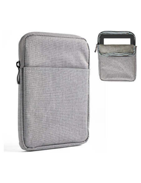 Funda Protectora para E-Reader Kindle 6-7" Gris - PEUTIER Funda Protectora para E-Reader Kindle 6-7" Gris - PEUTIER