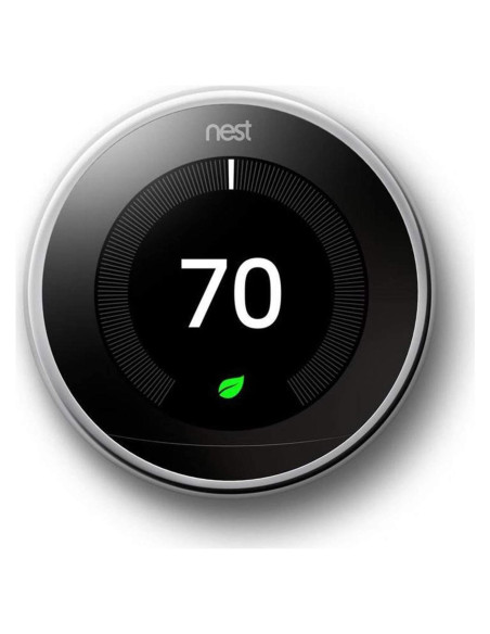 Termostato Aprendizaje Nest T3019US Acero Pulido Renovado Termostato Aprendizaje Nest T3019US Acero Pulido Renovado