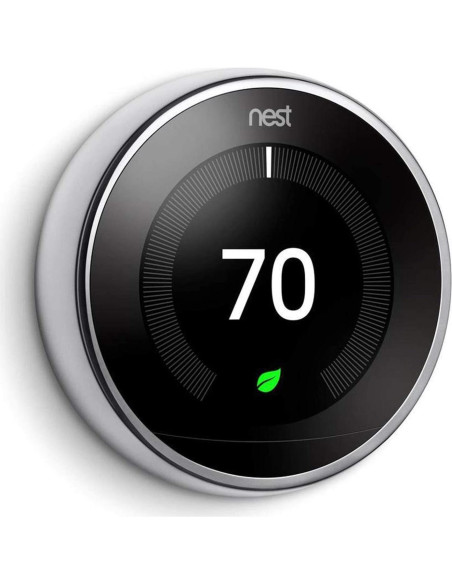 Termostato Aprendizaje Nest T3019US Acero Pulido Renovado Termostato Aprendizaje Nest T3019US Acero Pulido Renovado