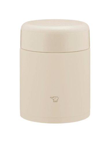 Tarro Térmico Zojirushi 400ml Beige para Sopa y Almuerzo