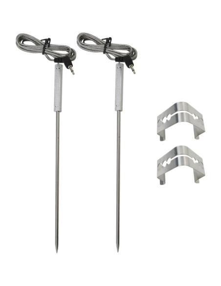 2 Sondas de Reemplazo Thermopro 2.5mm con Clip Antideslizante 2 Sondas de Reemplazo Thermopro 2.5mm con Clip Antideslizante