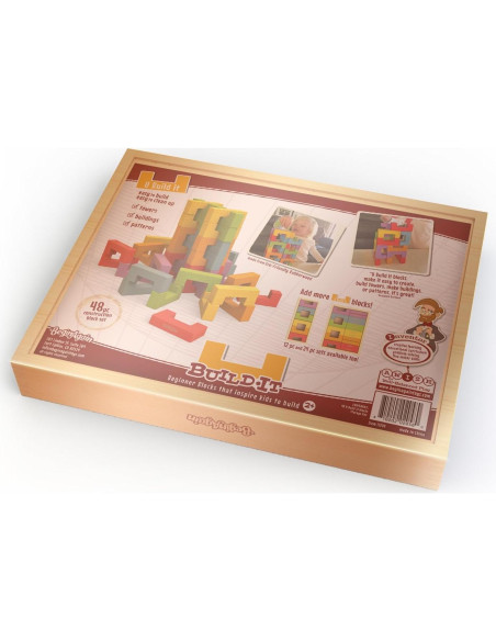 Bloques de Construcción Begin Again U-Build It 48 Piezas Bloques de Construcción Begin Again U-Build It 48 Piezas