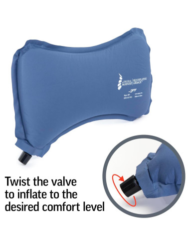 Almohada Lumbar Inflable OPTP McKenzie 40x20 cm Viaje