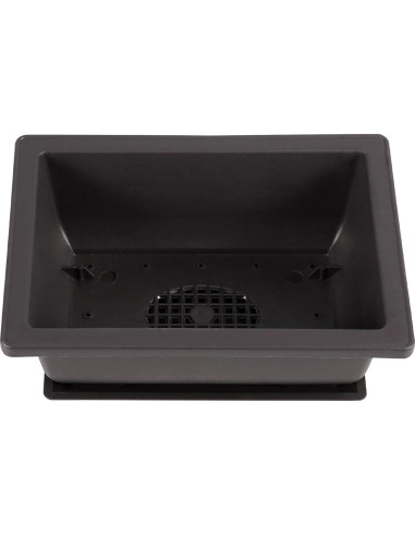 20 Macetas de Plástico para Bonsai 16.5x11.9cm con Bandejas