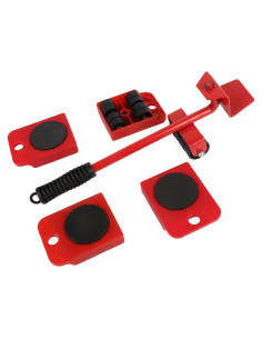 Juego de herramientas Y&J para mover muebles 5 piezas 150 kg