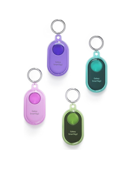 Paquete de 4 fundas para Samsung Galaxy Smart Tag 2 - TPU Paquete de 4 fundas para Samsung Galaxy Smart Tag 2 - TPU