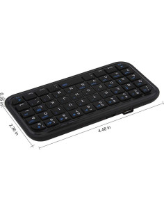 Teclado Bluetooth FLY WAY Mini Slim Recargable 49 Teclas 2