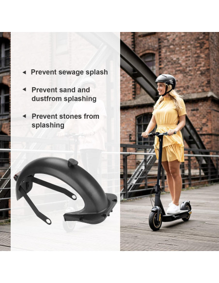 Guardabarros trasero Yungeln G30 para scooter eléctrico Guardabarros trasero Yungeln G30 para scooter eléctrico