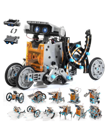 Kit Robot Solar 14 en 1 KIDWILL para Niños 8 a 12 Años