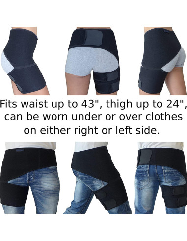 Faja de Compresión ROXOFIT para Dolor Ciático y Muslo