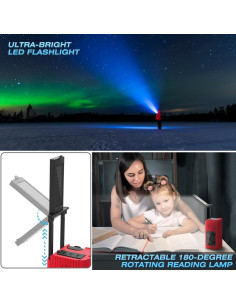 Radio Meteorológica Nitigo 4000mAh Carga Solar y Manivela 2