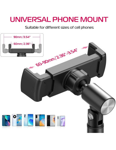 Soporte para Teléfono ULANZI Ajustable 220-330 mm Negro
