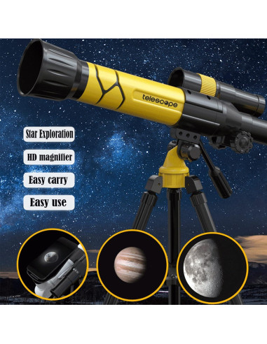 Telescopio Refractor Eyebre F36050M 50mm para Niños