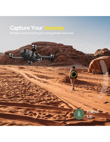 Drone GPS Holy Stone HS720 4K UHD Plegable 52 min Vuelo