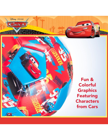 Balón de Fútbol Capelli Sport Disney Pixar Cars Tamaño 3 Balón de Fútbol Capelli Sport Disney Pixar Cars Tamaño 3
