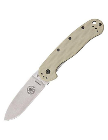 Cuchillo ESEE Avispa Desert Tan 8.9 cm Hoja Acero AUS-8