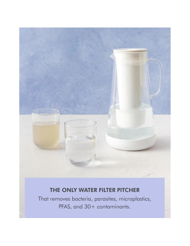 Jarra de Agua LifeStraw Home 7 Tazas Vidrio con Filtro