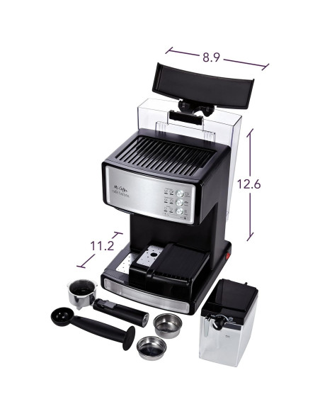 Cafetera Espresso Mr. Coffee EM5000, Acero Inoxidable, 15 Bar Cafetera Espresso Mr. Coffee EM5000, Acero Inoxidable, 15 Bar