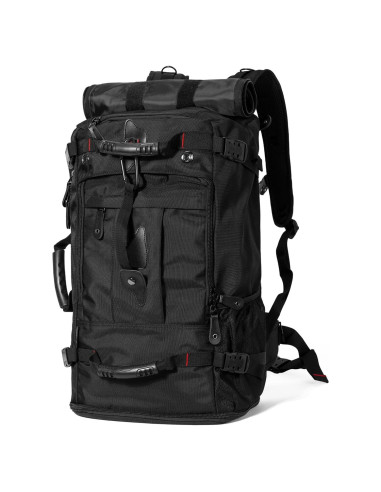 Mochila de viaje 60L Grande Unisex Negra para Laptop