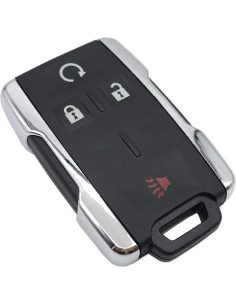 Funda de llave Chevrolet Silverado 2014-2017 Plata 2