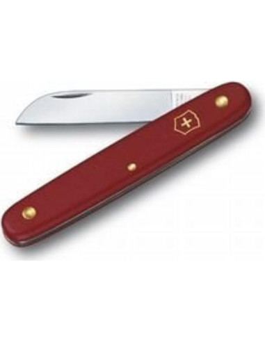 Cuchillo Floral Victorinox 10,16 cm mango rojo 3.9050