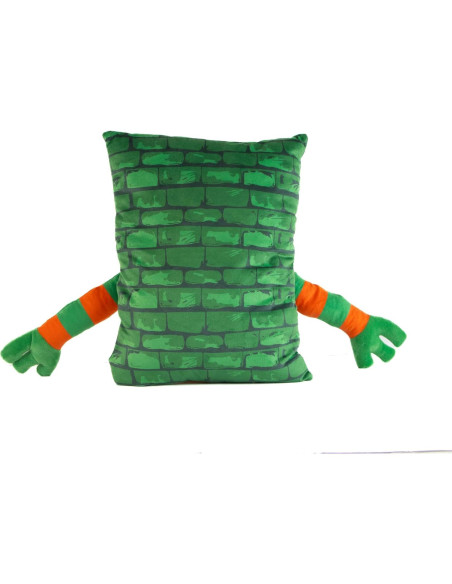 Almohada 3D Michelangelo Tortugas Ninja Jay Franco 38 cm Almohada 3D Michelangelo Tortugas Ninja Jay Franco 38 cm