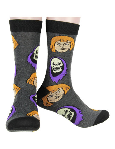 Calcetines He-Man y Skeletor Bioworld 5 Diseños Adultos