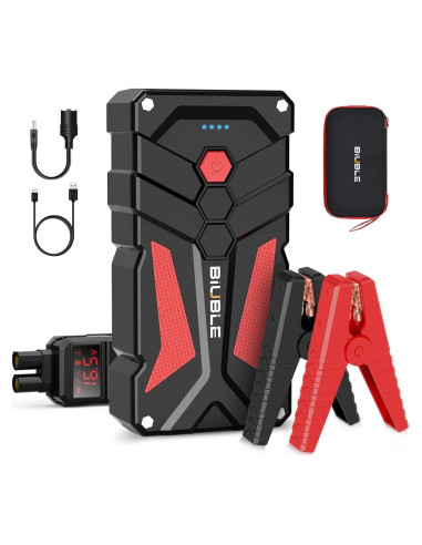 Arrancador de Batería BIUBLE 6000A 12V Carga Rápida USB