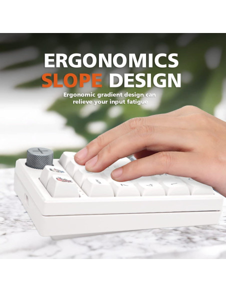 Teclado Numérico Mecánico Inalámbrico Darmoshark K3 Pro RGB Teclado Numérico Mecánico Inalámbrico Darmoshark K3 Pro RGB