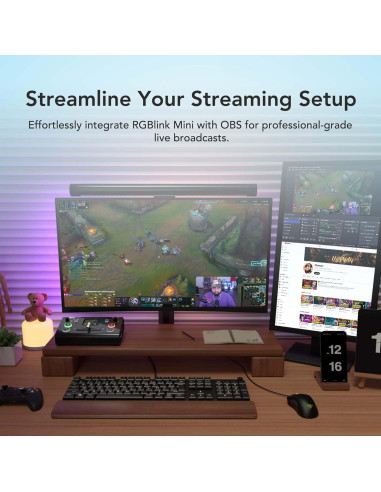 Capturadora de Video RGBlink Mini 1080P HDMI a USB