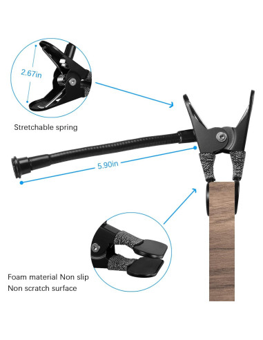 Soporte Clip Flexible OkeMeeo para Cámaras de Seguridad