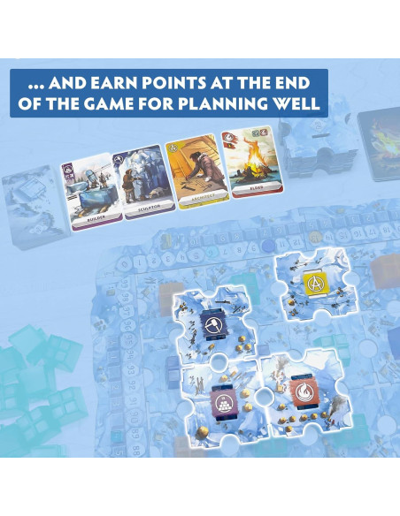Nunatak Templo de Hielo - Juego de Mesa Estratégico 2-4 Jugadores Nunatak Templo de Hielo - Juego de Mesa Estratégico 2-4 Jugadores