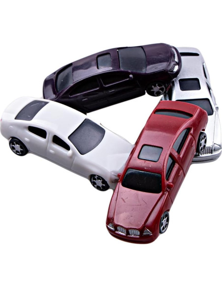 Coches de Modelo ZJIA Escala 1:100 Paquete de 50 Unidades Coches de Modelo ZJIA Escala 1:100 Paquete de 50 Unidades