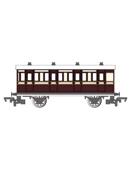 Coach de Frenos Toby Bachmann HO - Detalles Realistas Coach de Frenos Toby Bachmann HO - Detalles Realistas