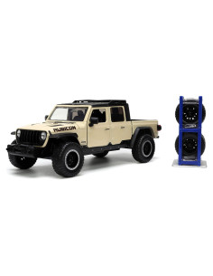 Juguete Jada Toys Jeep Gladiator 1:24 Beige Detalles Realistas