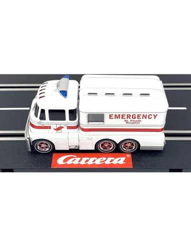 Carrera Ambulancia Slot Digital 1:32 para Pistas Carrera