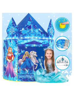 Carpa Congelada W&O para Niñas 129x101 cm con Sonido y LED